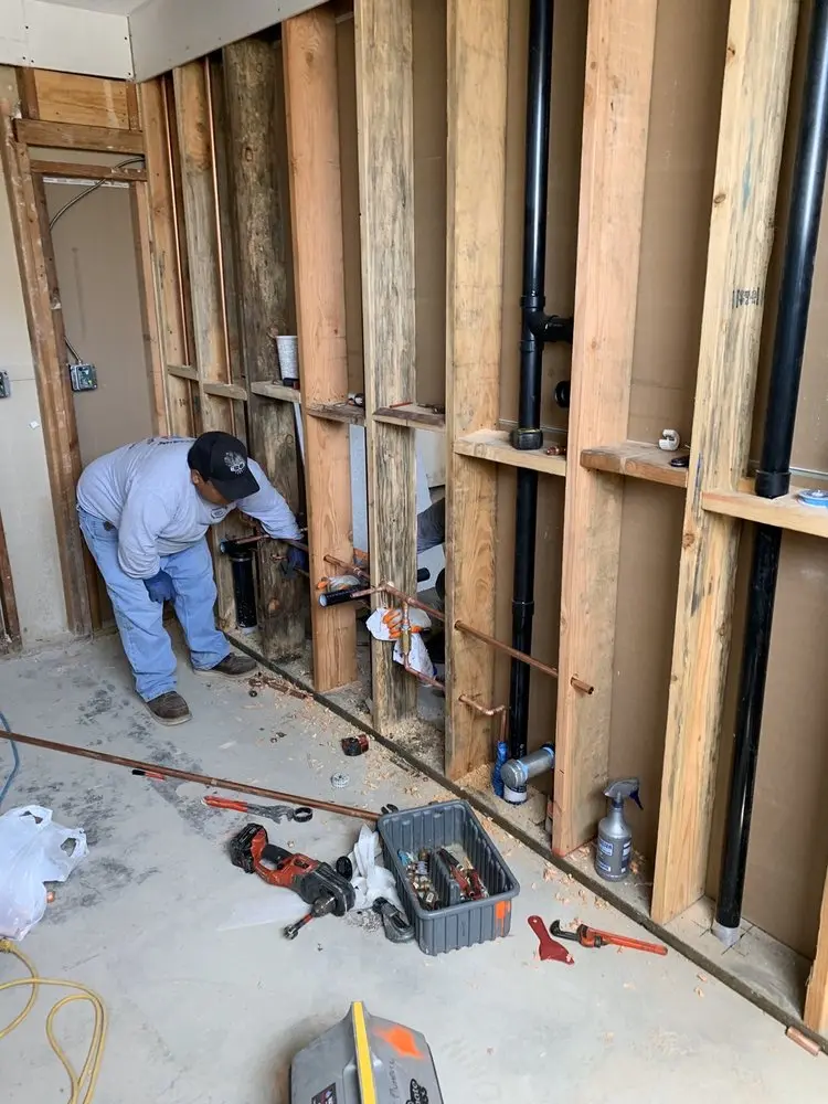 Commercial rough-in plumbing for Commercial Plumbing in Clairemont-Great Lakes
